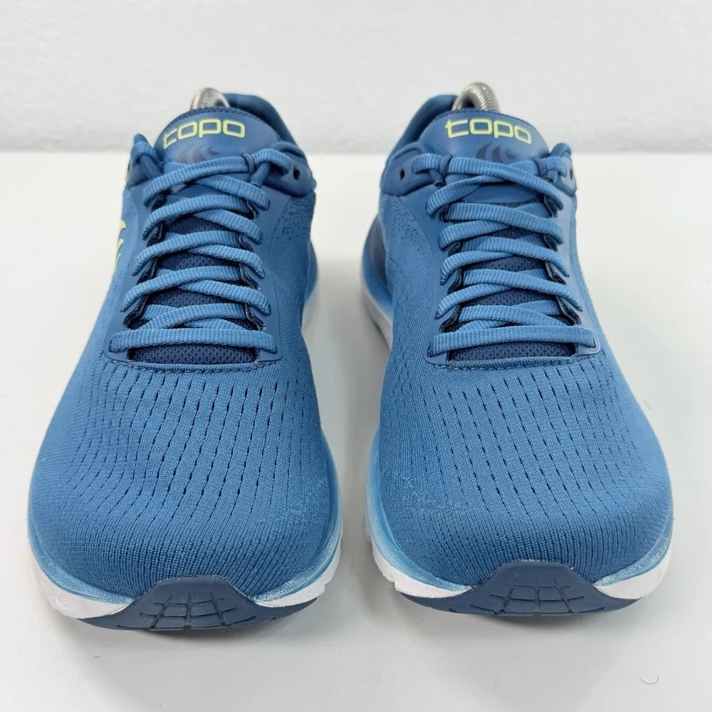 Topo Magnifly 5 Running Shoes Mens Size 9 Blue Green